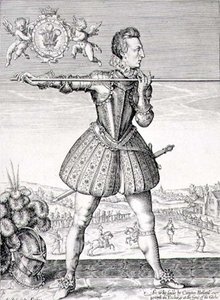 صورة هنري أمير ويلز (1594-1612) نقشها سيمون دي باسي (1595-1647) 1612 (نقش) بواسطة مدرسة اللغة الإنجليزية