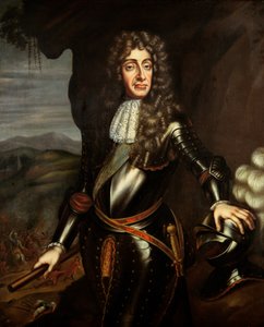 صورة جيمس الثاني (1633-1701) في الدرع