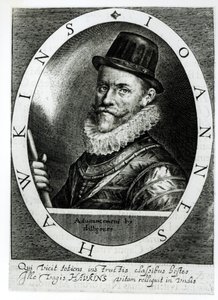 صورة جون هوكينز (1532-95) بواسطة مدرسة اللغة الإنجليزية