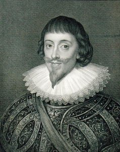 صورة لجون باوليت (1598-1675) ماركيز الخامس من وينشستر ، من "لوحات لودج البريطانية" بواسطة مدرسة اللغة الإنجليزية