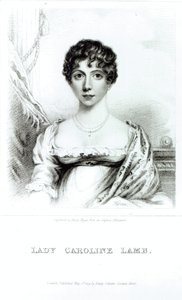صورة للسيدة كارولين لامب (1785-1828) منقوشة بواسطة هنري ماير بواسطة مدرسة اللغة الإنجليزية