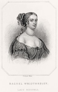 صورة لراشيل وريوزلي ، سيدة راسل ، 1835 بواسطة مدرسة اللغة الإنجليزية