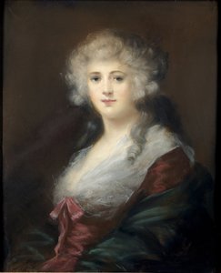 صورة لسيدة ، يعتقد أنها جورجيانا سبنسر (1757-1806) دوقة ديفونشاير