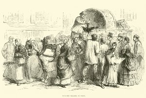 بائعو الدواجن في باريس ، أكتوبر 1870 بواسطة مدرسة اللغة الإنجليزية
