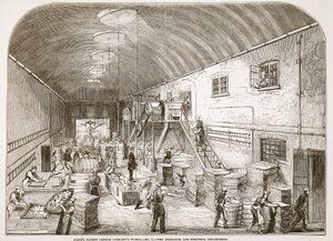 أسعار أعمال شركة Patent Candle Company ، رقم 1: قسم النشر والتجريد ، من The Illustrated London News ، 1849 بواسطة مدرسة اللغة الإنجليزية