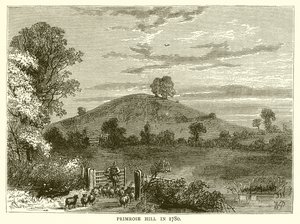 تل بريمروز عام 1780