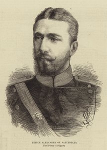Prince Alexander of Battenberg (engraving) بواسطة مدرسة اللغة الإنجليزية