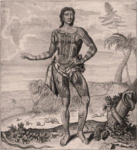 الأمير جولو من الفلبين ، 1691 بواسطة مدرسة اللغة الإنجليزية