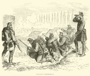 المناوشات البروسية ، فبراير 1871 بواسطة مدرسة اللغة الإنجليزية