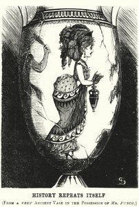 Punch cartoon: History Repeats Itself (engraving) بواسطة مدرسة اللغة الإنجليزية