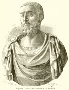 Pupienus. (تمثال نصفي في متحف اللوفر) بواسطة مدرسة اللغة الإنجليزية