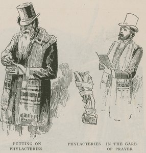 ارتداء Phylacteries ؛ المصطلحات في لباس الصلاة بواسطة مدرسة اللغة الإنجليزية