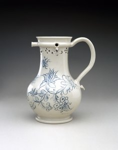 إبريق اللغز ، ج. 1740-1780 (خزف حجري مطلي بالملح) بواسطة مدرسة اللغة الإنجليزية