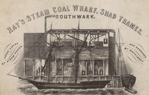 Rays Steam Coal Wharf ، شاد التايمز ، ساوثوارك بواسطة مدرسة اللغة الإنجليزية