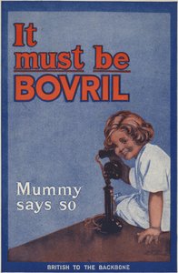 الغلاف الخلفي لكتاب Bovril Handy ومذكرات الحرب