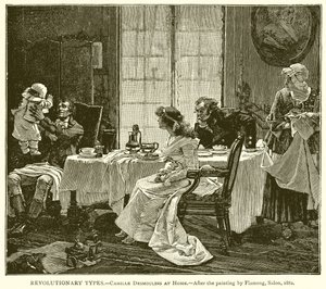 الأنواع الثورية. - Camille Desmoulins في المنزل بواسطة مدرسة اللغة الإنجليزية