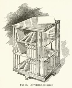 خزانة الكتب الدوارة