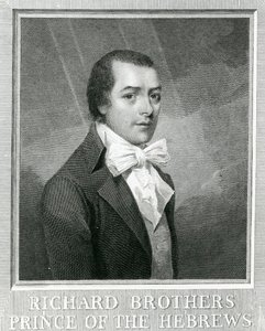 ريتشارد براذرز (1757-1824) (نقش) بواسطة مدرسة اللغة الإنجليزية