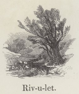Rivulet (نقش) بواسطة مدرسة اللغة الإنجليزية