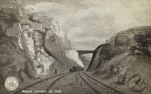 قطع الطريق في عام 1839 بواسطة مدرسة اللغة الإنجليزية