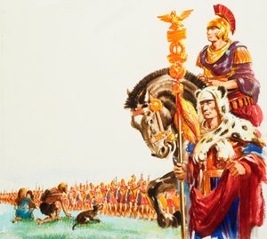 الجيش الروماني في بريطانيا بواسطة مدرسة اللغة الإنجليزية