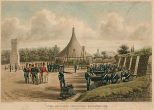 تمارين مستودع المدفعية الملكية ، 1844 بواسطة مدرسة اللغة الإنجليزية