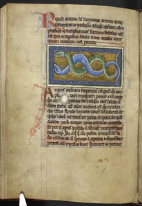 Royal MS 12 C XIX، f.63v Anguis، from 