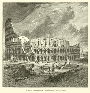 أطلال المدرج ، Amphitheatrum Flavium ، روما بواسطة مدرسة اللغة الإنجليزية