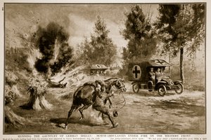 تشغيل القفاز من القذائف الألمانية: سيارات الإسعاف تحت النار على الجبهة الغربية ، 1914-1919 بواسطة مدرسة اللغة الإنجليزية
