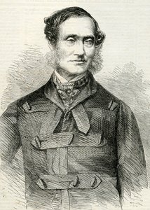 رذرفورد ألكوك (1809-97) من أخبار لندن المصورة 23 يوليو 1864 بواسطة مدرسة اللغة الإنجليزية