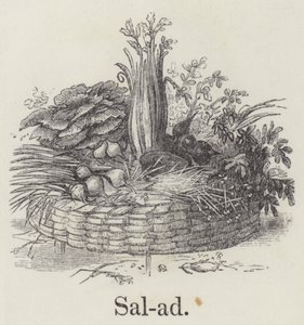 سلطة (نقش) بواسطة مدرسة اللغة الإنجليزية