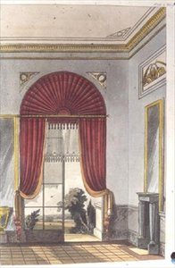 الصالون ، اللوحة 87 من مستودع الفنون في أكرمان ، نُشر من 1809 إلى 28 (لون ليثو) بواسطة مدرسة اللغة الإنجليزية