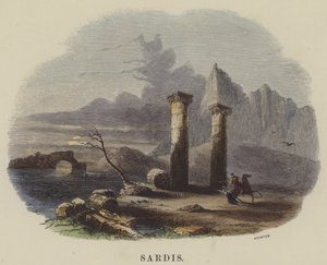 Sardis (coloured engraving) بواسطة مدرسة اللغة الإنجليزية