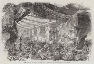 Scene from the Tragedy of "Sardanapalus," at the Princess