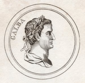 Sulpicius Galba ، من قاموس كراب التاريخي ، نُشر عام 1825 بواسطة مدرسة اللغة الإنجليزية