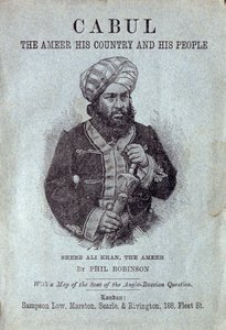 شير علي خان ، أمير أفغانستان ، 1878 بواسطة مدرسة اللغة الإنجليزية