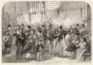 يوم الشلن في المعرض الدولي 1862 بواسطة مدرسة اللغة الإنجليزية