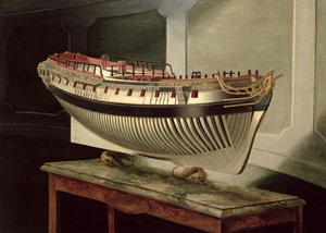 صورة السفينة ، لفرقاطة بندقية 36 أو 38 ، ج .1775 بواسطة مدرسة اللغة الإنجليزية