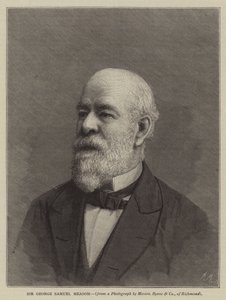 السير جورج صموئيل ميسوم (نقش) بواسطة مدرسة اللغة الإنجليزية