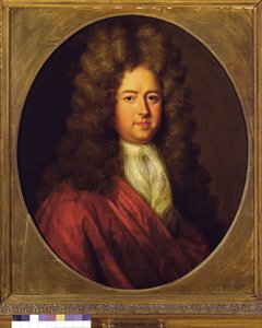 السير جون جاسكوين ، البارون الخامس (1661-1728) (زيت على قماش) بواسطة مدرسة اللغة الإنجليزية