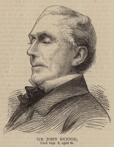 Sir John Rennie (engraving) بواسطة مدرسة اللغة الإنجليزية