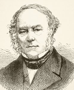 السير رولاند هيل ، من "التاريخ الوطني والمحلي لإنجلترا" بقلم ويليام هيكمان سميث أوبري (1858-1916) نشر لندن ، c.1890 بواسطة مدرسة اللغة الإنجليزية