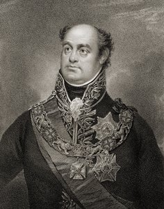 السير ويليام كار بيريسفورد (1768-1854) (النقش) بواسطة مدرسة اللغة الإنجليزية