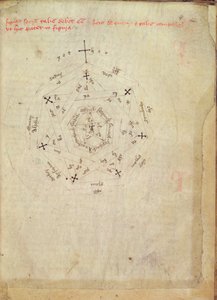Sloane Ms 313 fol.4 ختم الله (ورق) بواسطة مدرسة اللغة الإنجليزية