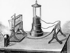 تلغراف Soemmerings ، 1883 بواسطة مدرسة اللغة الإنجليزية