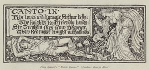 Spenser's "Faerie Queene" (نقش) بواسطة مدرسة اللغة الإنجليزية