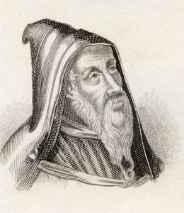 القديس أوغسطين من فرس النهر ، من "قاموس كرابيس التاريخي" ، نُشر عام 1825 (ليثو) بواسطة مدرسة اللغة الإنجليزية