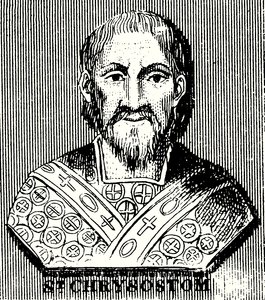 St Chrysostom (engraving) بواسطة مدرسة اللغة الإنجليزية