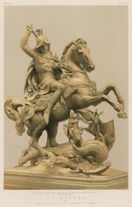 سانت جورج من The Chevalier A de Fernkorn ، فيينا بواسطة مدرسة اللغة الإنجليزية