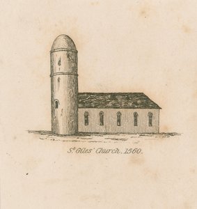 كنيسة سانت جيلز ، 1560 بواسطة مدرسة اللغة الإنجليزية